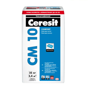 Клей для плитки Ceresit CM 10 (25 кг)