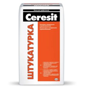 Штукатурка цементная Ceresit (25 кг)